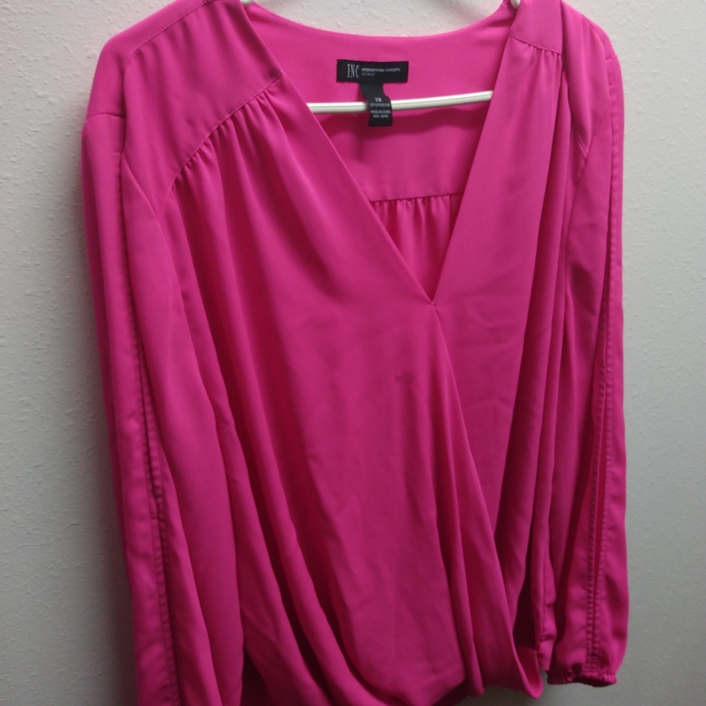 Pink blouse